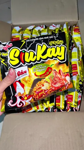 Giờ có mì cay 7 cấp độ ăn tại nhà rồi😝😝 #micay #micay7capdo #siukay #mycay #mitom #andem #anvat #reviewanngon #anngonnaugon #ancungtiktok #unboxing #foodtiktok #xuhuong #viral #trending #fyp #foryou 