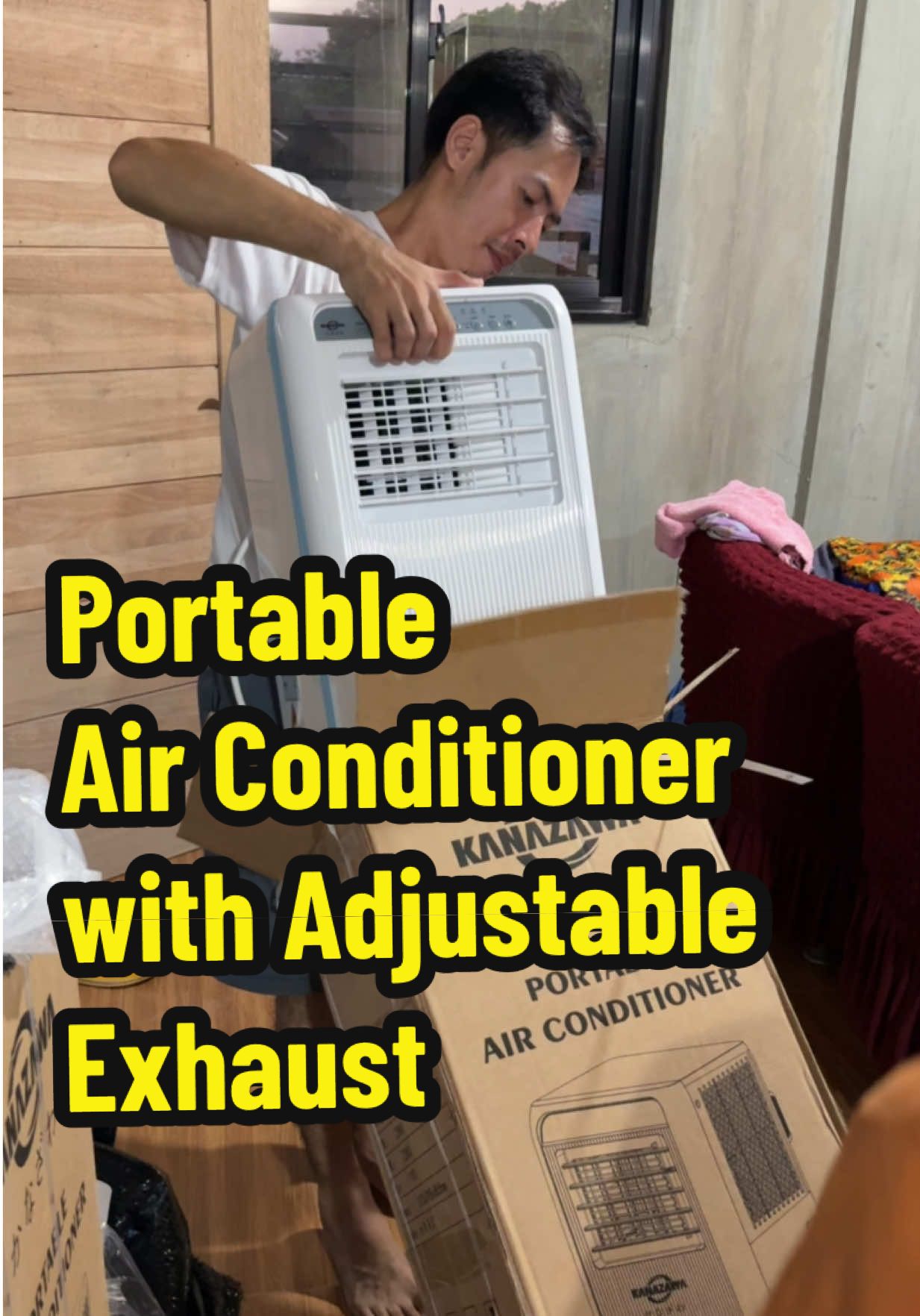 Portable Aircon Air Conditioner #kanazawa #aircon #airconditioner #portableaircon #aircooler 