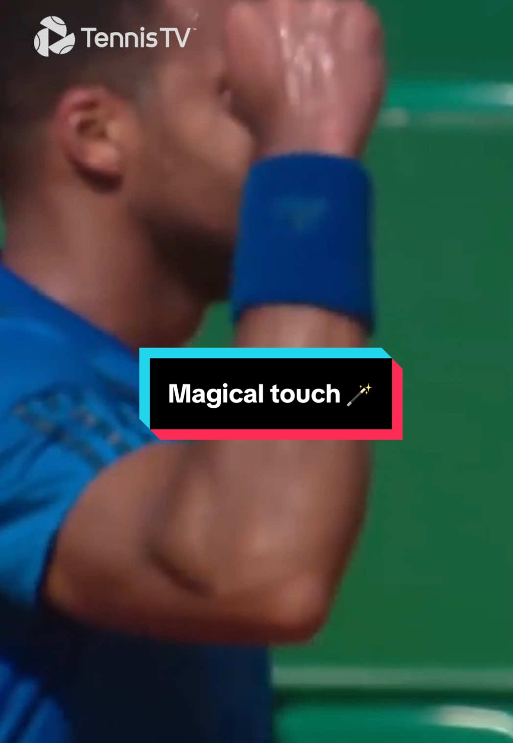 A magical touch 💫 Happy 40th birthday to Tsonga 🎉 #fyp #tennis #tennistv #tsonga 