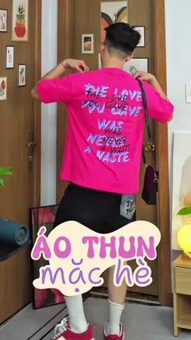 Một chút Hồng cho Nắng Hè cũng không quá tệ😎 #aothun #aothunnam #aothunoversize #aothunformrong #aothunlocalbrand #phốiđồđẹp #phoidonam #phoido 