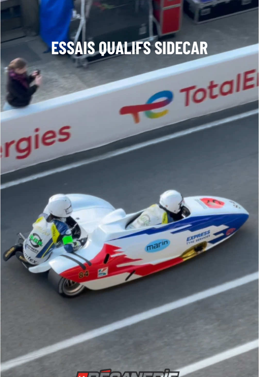 SIDECAR Le Mans 🇫🇷 #pourtoi #fyp #foryou #24hlemans @La Bécanerie 🏍️💨 