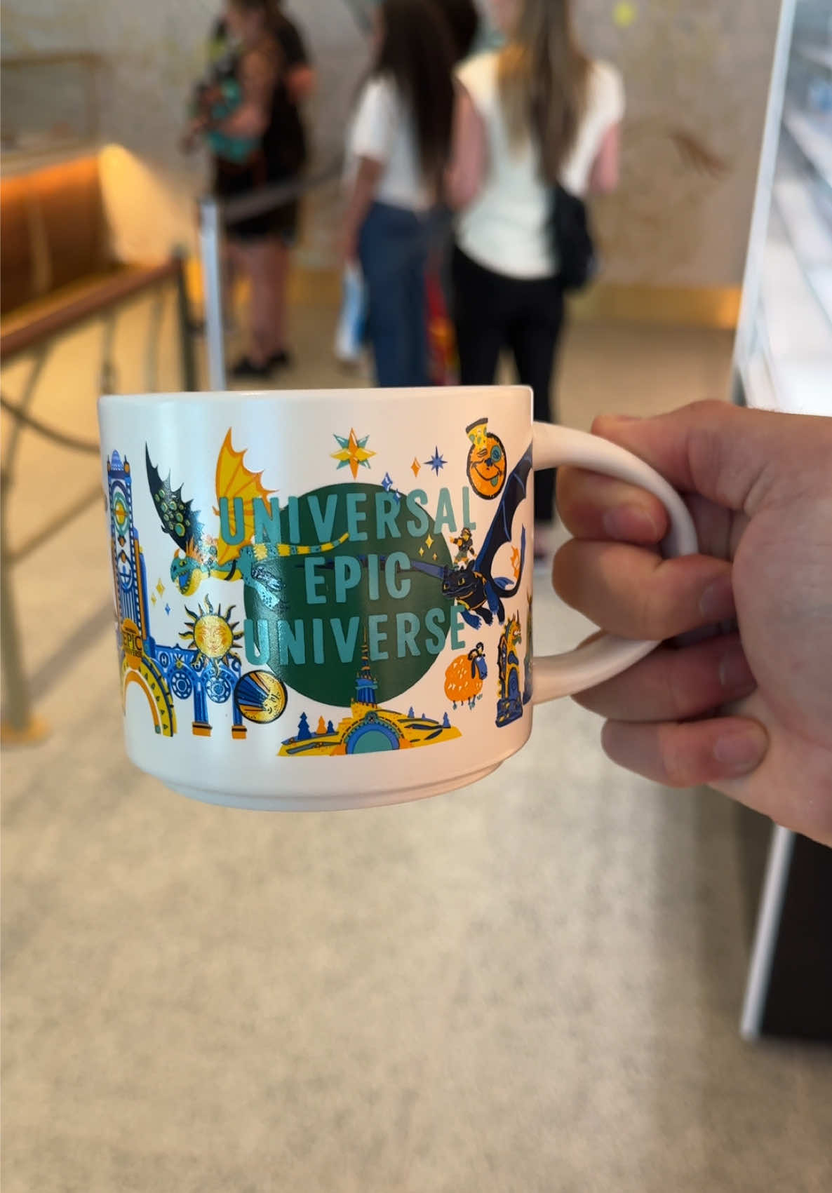 Starbucks mugs are now available at Epic Universe!  #epicuniverse #ig #tw #yt #viral #fyp #Orlando #themepark #fy #starbucks 