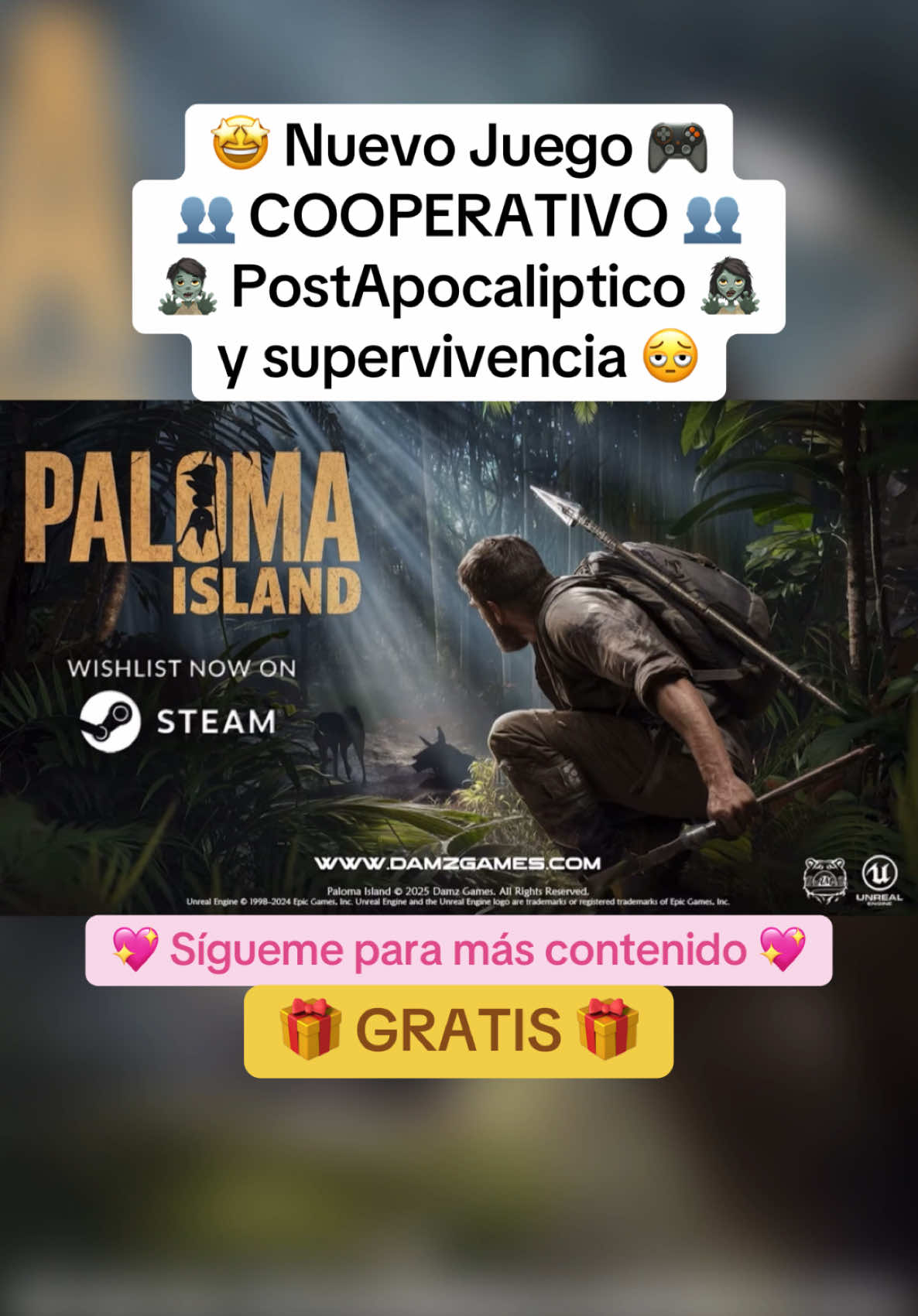 🤩 Nuevo Juego 🎮 PostApocaliptico 🧟 y supervivencia 🫩 GRATIS 🎁 #fyp #parati #gratis #juegosgratis #pivigames #veroxpivigames #pc #juegospc #steam #accesoanticipado #playstation #xbox 