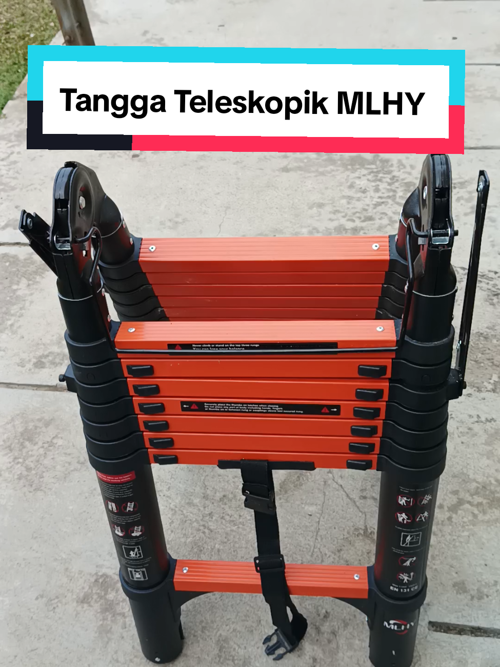 Tangga Teleskopik MLHY #tanggateleskopik #tanggamlhy #tanggalipat #tanggamurah #tanggaawet #tanggaalumuniumteleskopik 