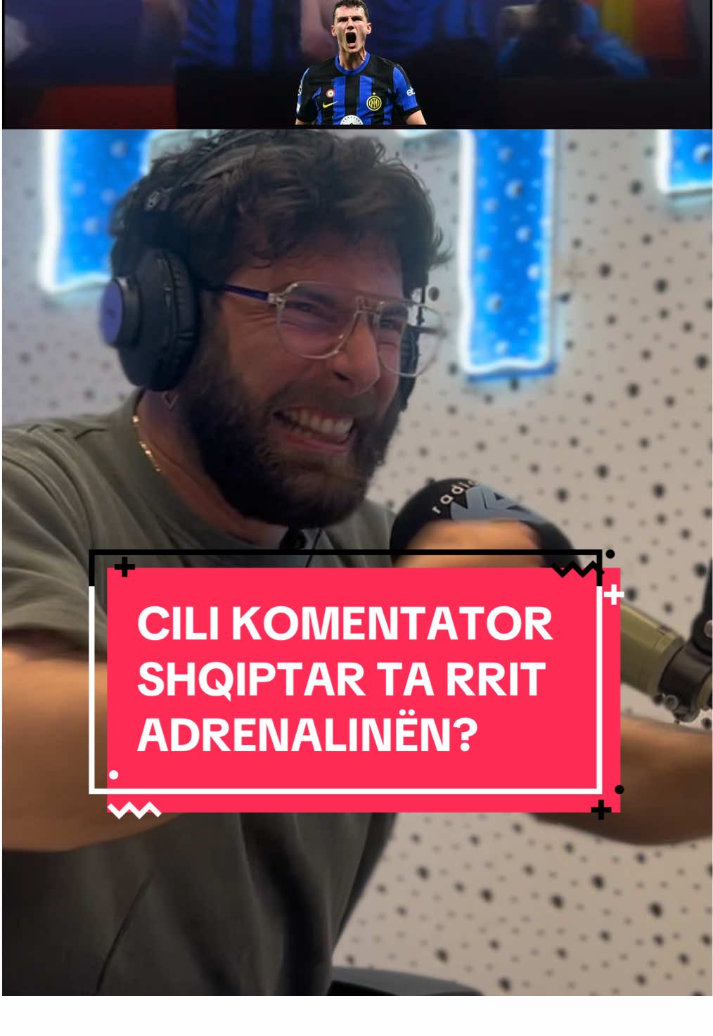 Rikrijim i komentimit të çmendur të Francesco Repice në ndeshjen Inter - Bayern! Po ti? Cili komentator shqiptar ta rrit adrenalinën? #fyp #foryoupage #kosovo #football #championsleague 