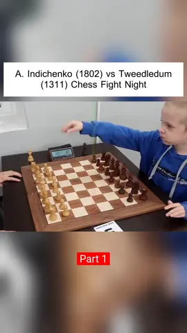 N. Epihov (1429) vs Gr. Yunker (1311) Chess Fight Night  - Part 1 #chessmaster #chesstop #chess #fyp #foryour