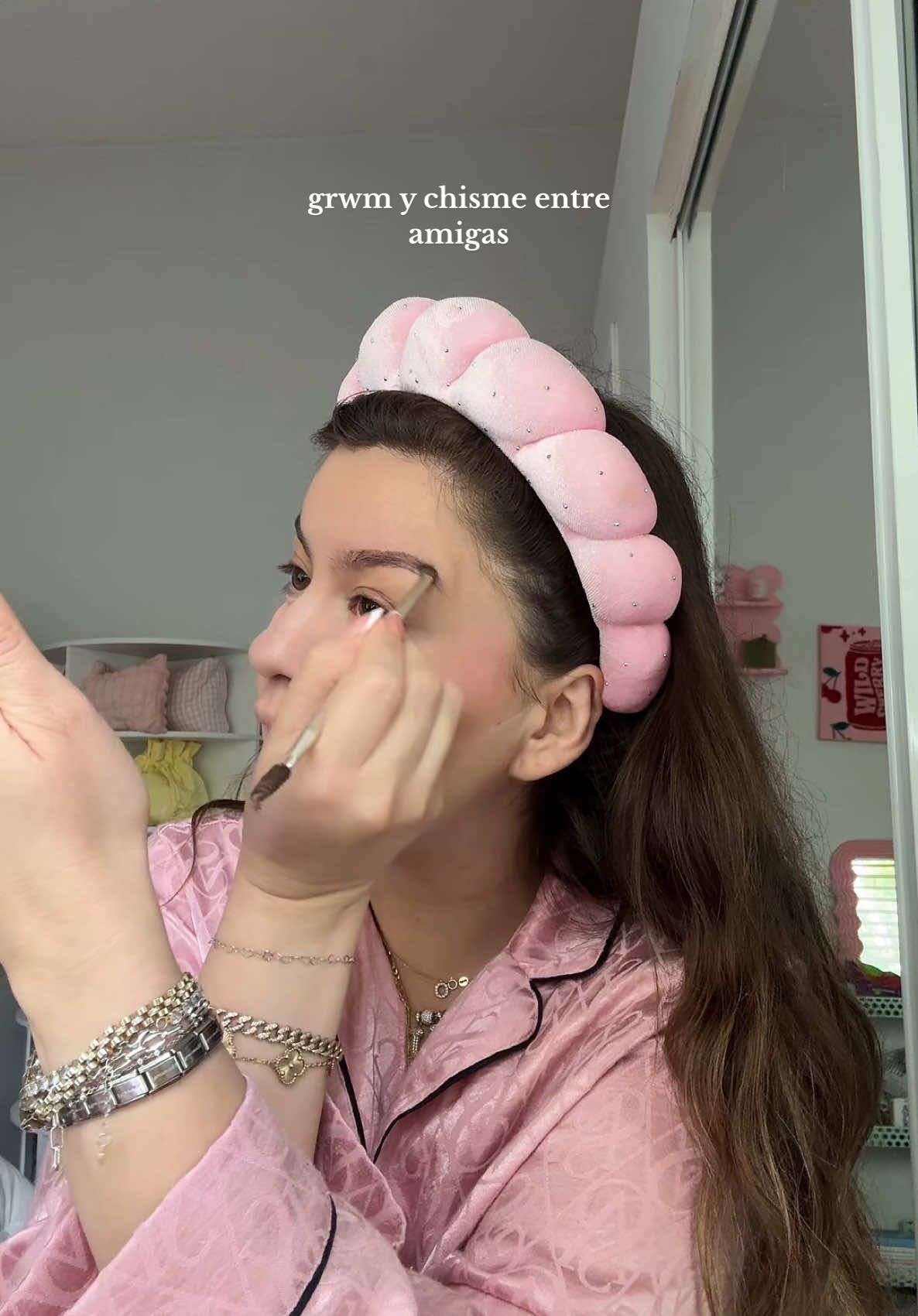 grwm y chisme entre amigas💘 ig: calijimenezg_ #fyp #paratiiiiiiiiiiiiiiiiiiiiiiiiiiiiiii #grwm #grwmmakeup #grwmroutine #pink #blue #spring #outfitinspo #outfit #outfits #outfitinspiration #chisme 