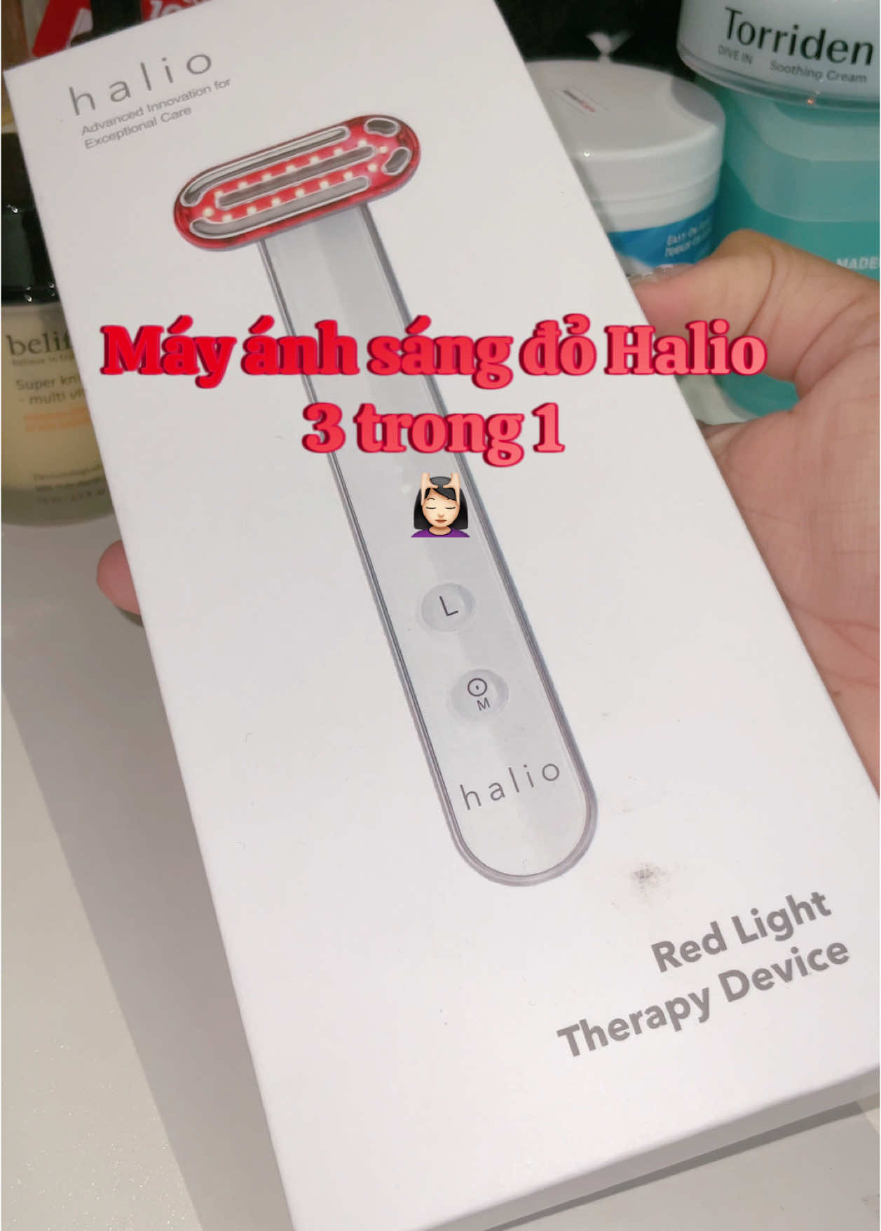 recommend cho mí bà bảo bối của tui 🏆🥇@Halio Official  100000/10 toai iu 🫶🏼😘 #unboxing #unboxduthu #review #redlighttherapyhalio #mayanhsangdohalio #redlighttherapy #chonglaohoa #foryou #xuhuong #fyp #xh #viral 