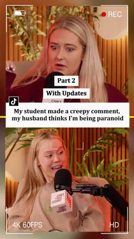 My student made a creepy comment, my husband thinks I'm being paranoid Part 2 Credit @twohottakes #reddit_tiktok #storytelling #twohottakes #redditstorytime #redditreading #aita #askreddit #fypシ゚viral