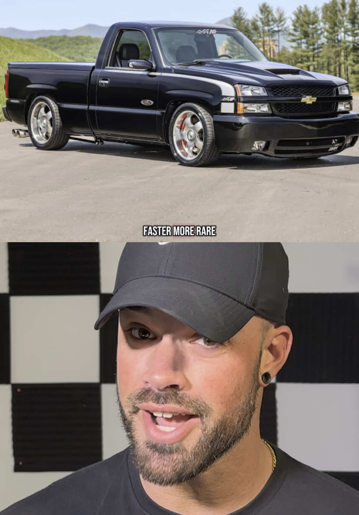 A 400hp manual Silverado? Sign me up 😍  #musclecars #chevysilverado #carguys #carguysoftiktok 