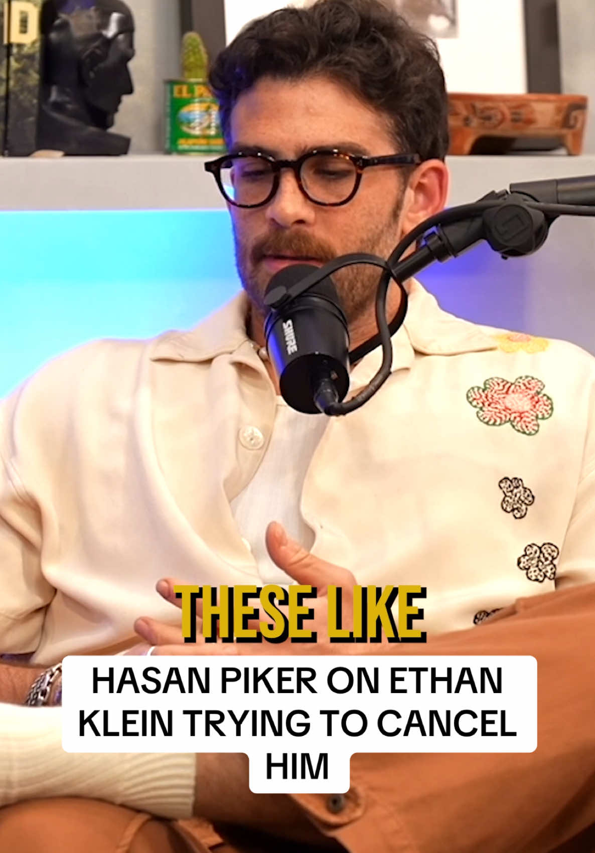 Hasan Piker vs. Ethan Klein #fyp #nelk #hasanabi #h3h3 #streamer 
