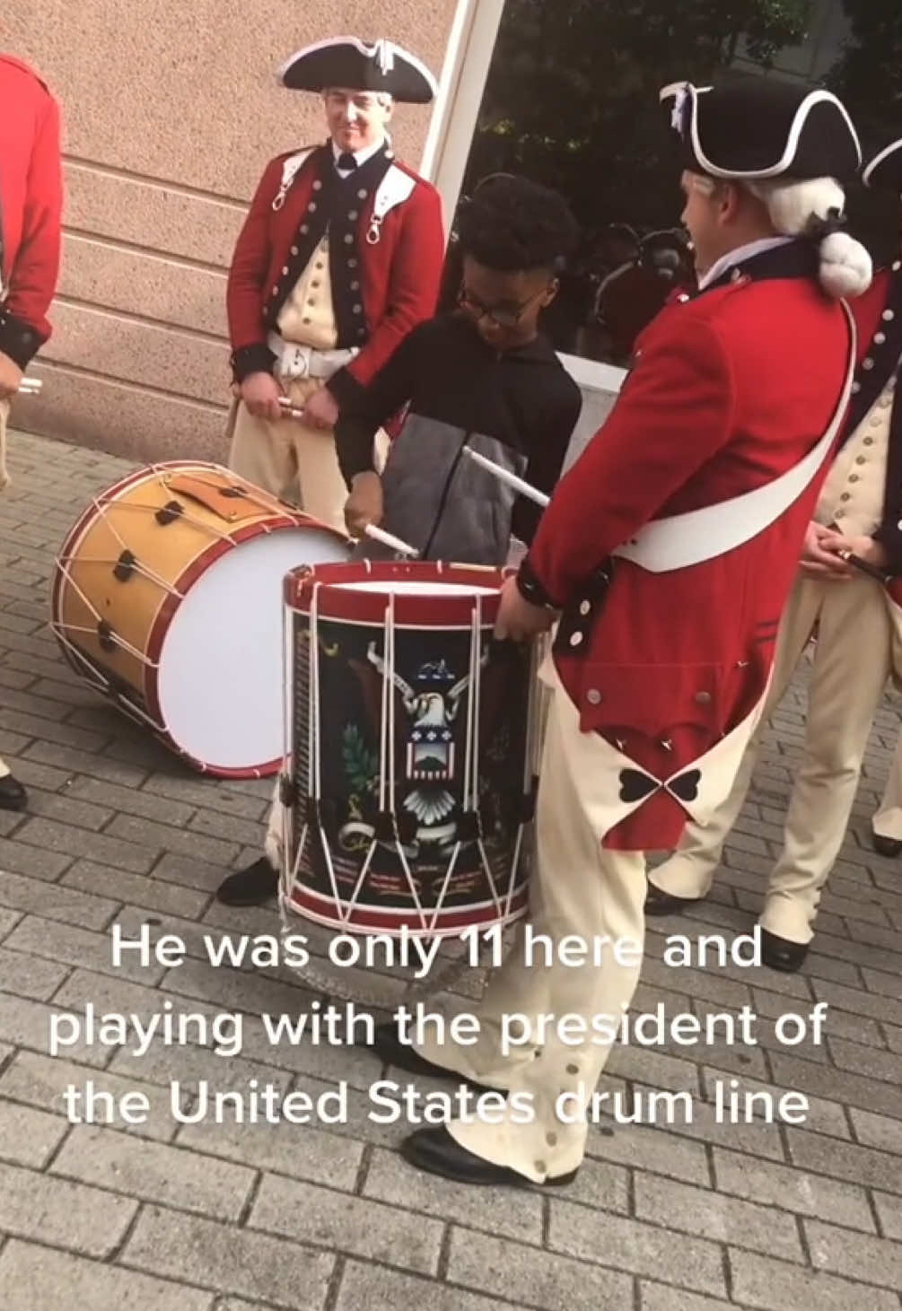 This is IMPRESSIVE. 🤯🤯 (@Chris Tian) #drums #drumline #talent #music 