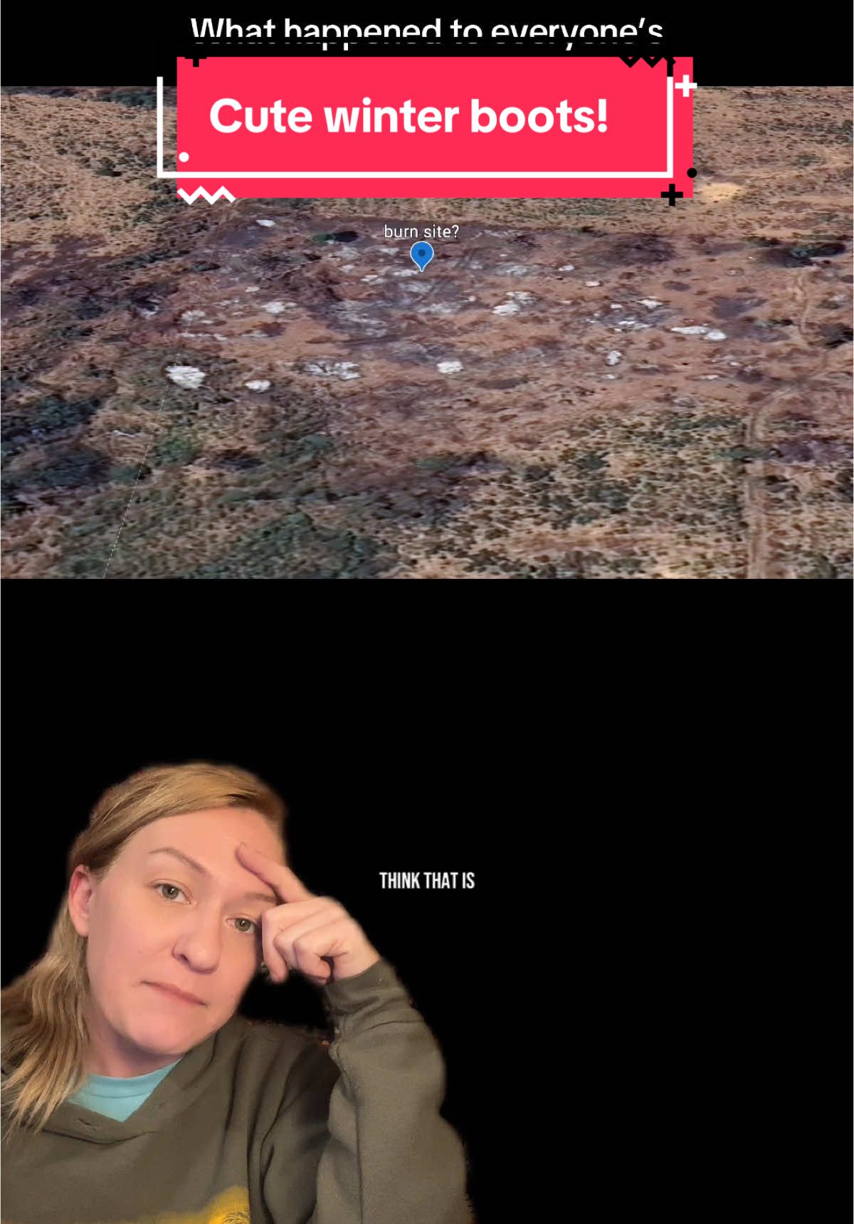 Y’all remember those cute new winter boots we all talked about? #greenscreen #winterboots #cute 