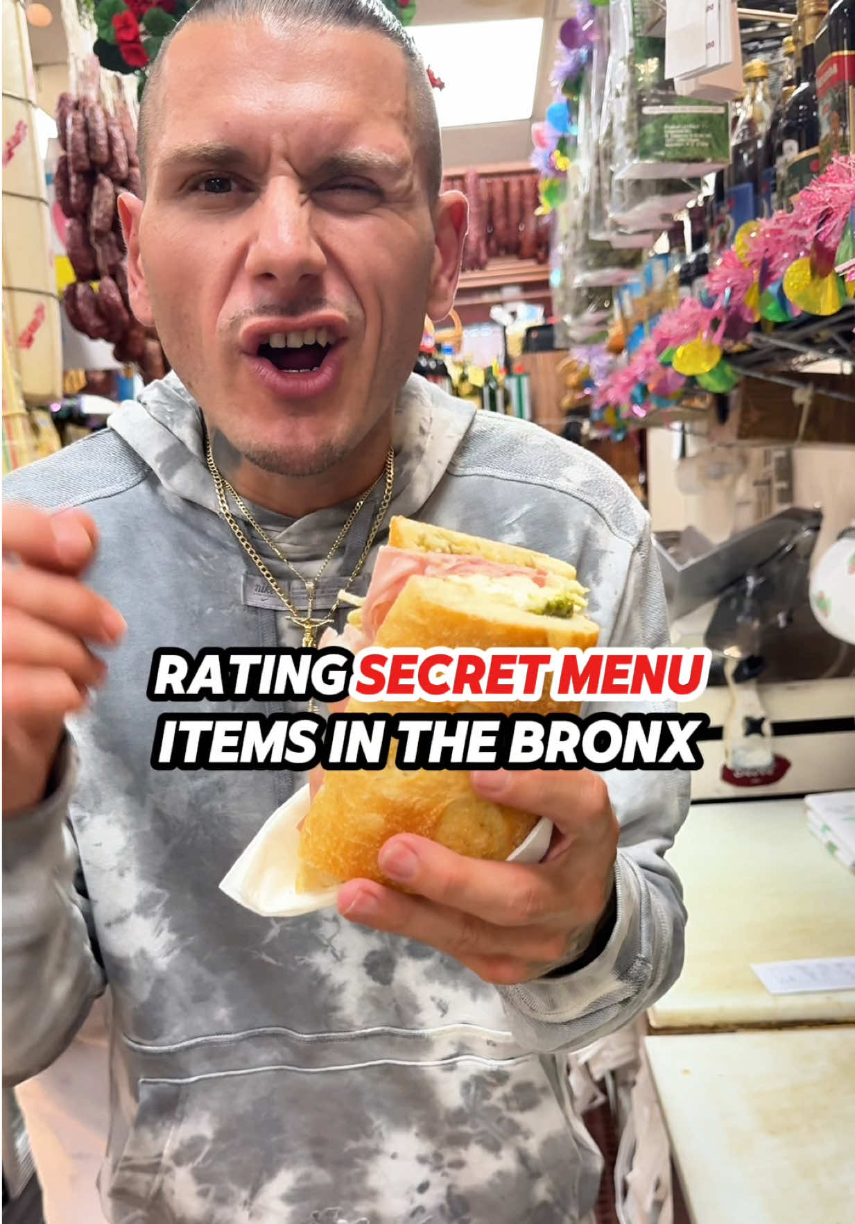 Rating SECRET MENU items in NYC 🇮🇹 #italianfood #mozzarella #foodreviews #foodies 