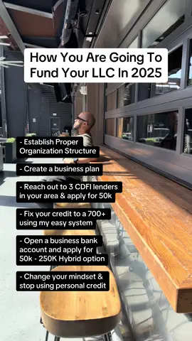 How You Are Going To Fund Your LLC In 2025 #businessfunding #foryou #fyp #xzybca 