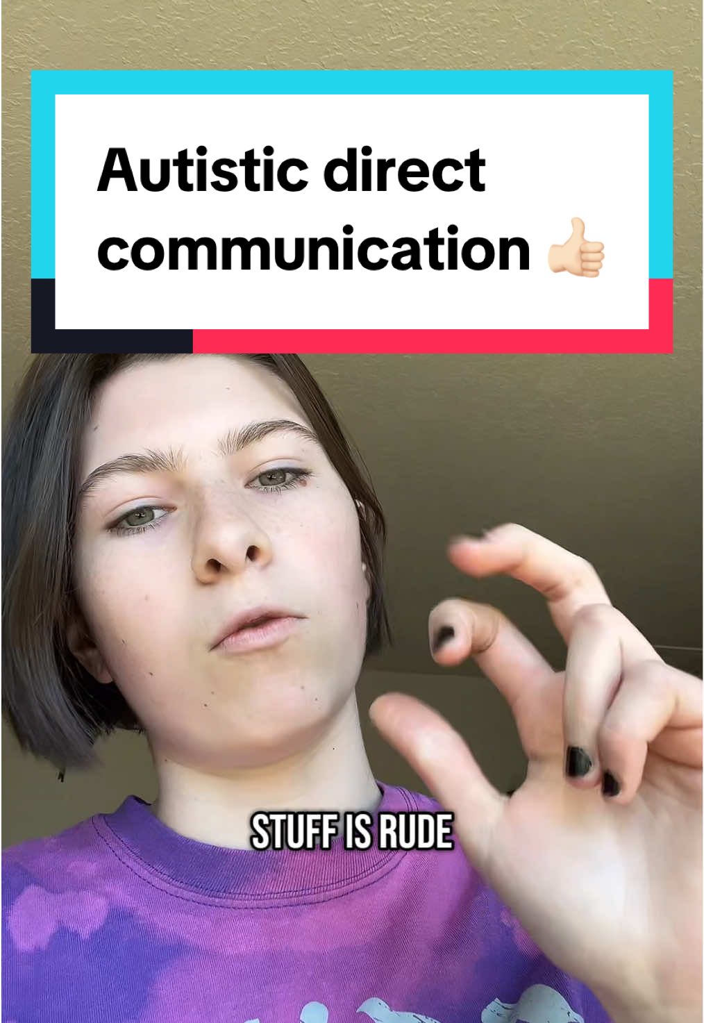 Replying to @Yaheb direct communication is an autistic strength, not a weakness.✅ #autistic #autismacceptance #autismawareness #autism 