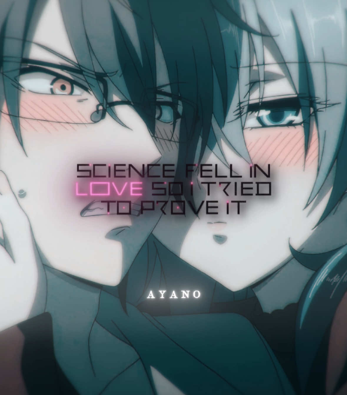 Such an underrated romance anime for real #anime #animeedit #animefyp #Science #sciencefellinlovesoitriedtoproveit #viral_video #fyp #sciencefellinlovesoitriedtoproveitedit 