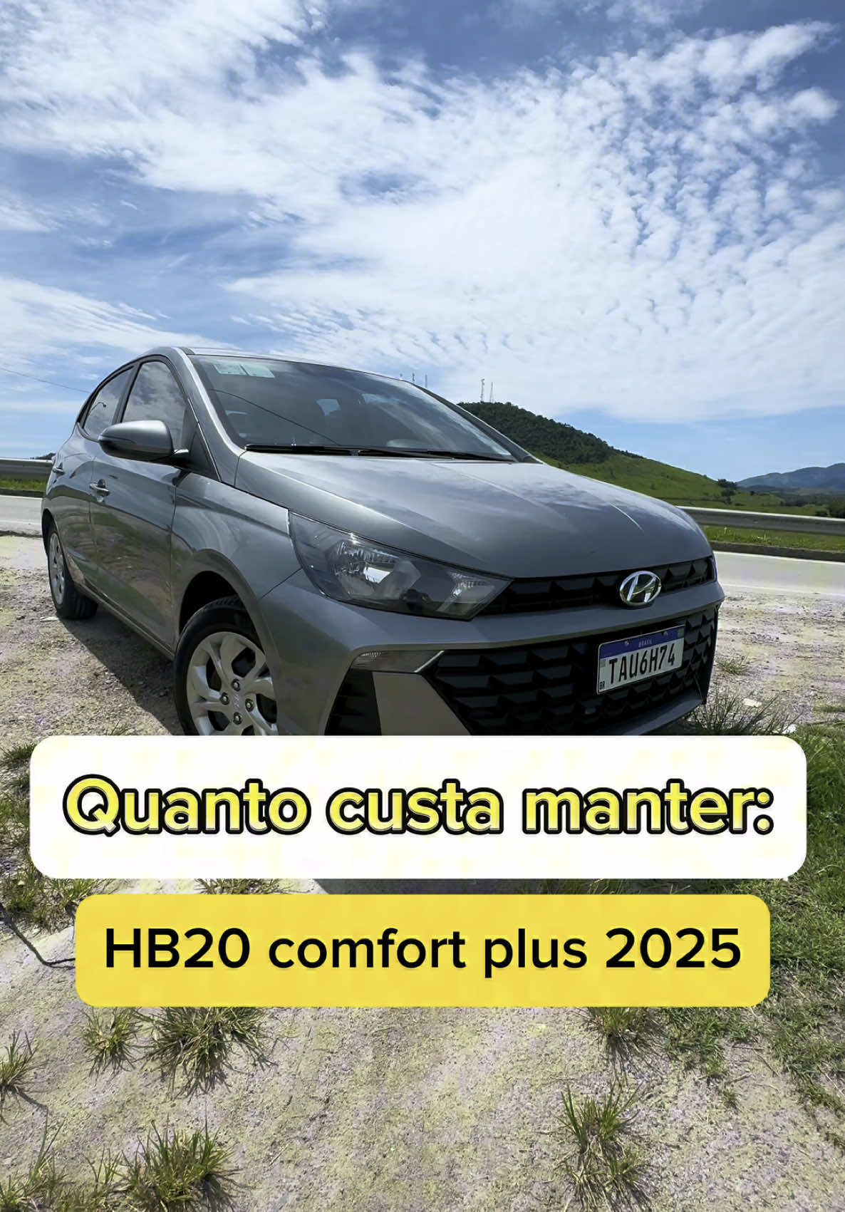 Quanto custa manter o HB20 ComfortPlus 2025?