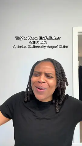#creatorsearchinsights Definitely would recommend this @encinawellness stripped exfoliator! It’s a bit pricy, but a little goes a long way. #exfoliate #blackskincare #augustalsina #skincaretiktok #cleanskincare 