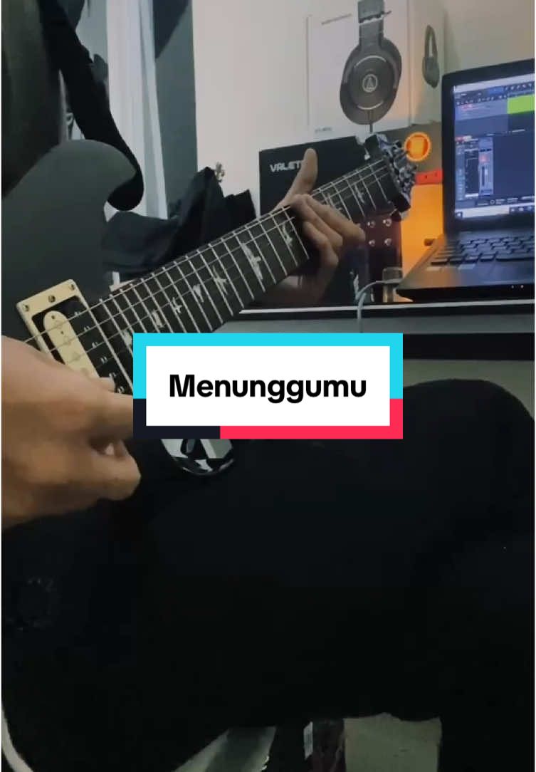 Menunggumu #noah #guitarcover #prscustom24 #valetongp200 #guitarist #prsfloyrose #fyp 