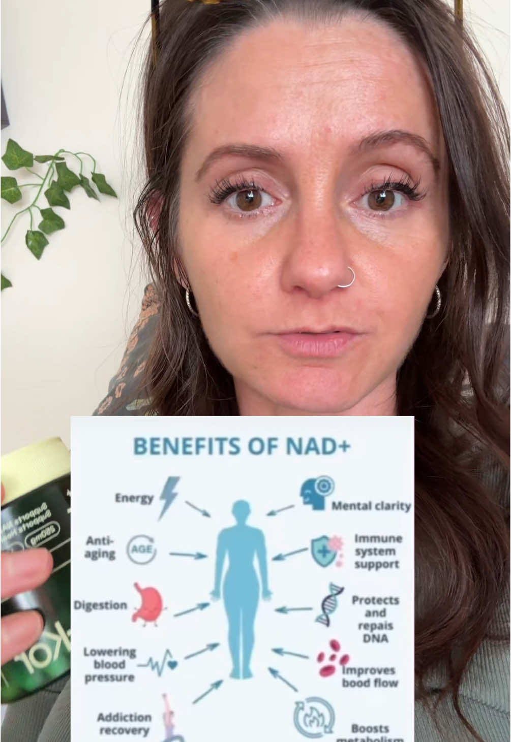Reverse aging? #nad #liponad #liposomol #catakor #antiaging #antiagingskincare #over40 #over30 #over50 #youth #fountainofyouth #agebackwards #vitality 