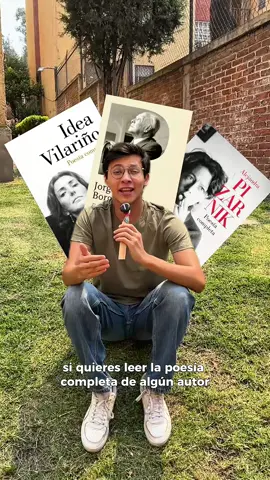 ¿Cómo leer la poesía completa?  #poesia #poesiacompletapizarnik #poesiacompletaideavilariño #poesiaborges #ideavilariñopoemas 