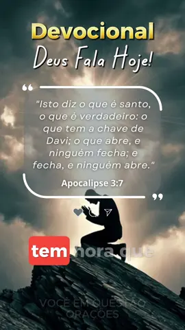 DEVOCIONAL 02 DE MAIO: Quando a Porta Não Abre… Você já orou, tentou, insistiu… e nada aconteceu? Talvez Deus esteja fechando portas pra te proteger e te preparar. Essa palavra vai te ajudar a confiar, mesmo quando parece que tudo parou.  #devocional #oração #oraçãodamanhã #deus #fé #biblia