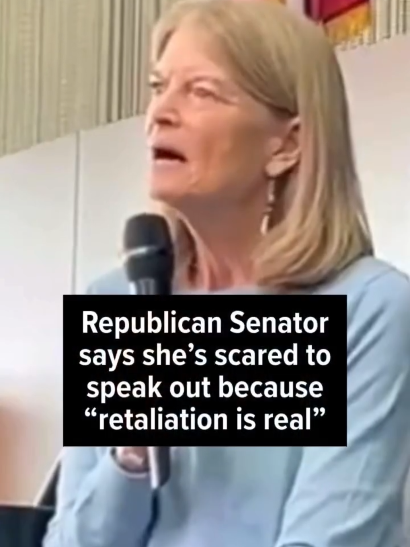 Confirmed: Republicans are terrified of criticizing Trump. . . #politicaltiktok #Resist #BuildTheResistance #politicstiktok #2025 #fyp #politicaltok #maga #democracy #DonaldTrump #news #fightoligarchy #lisamurkowski
