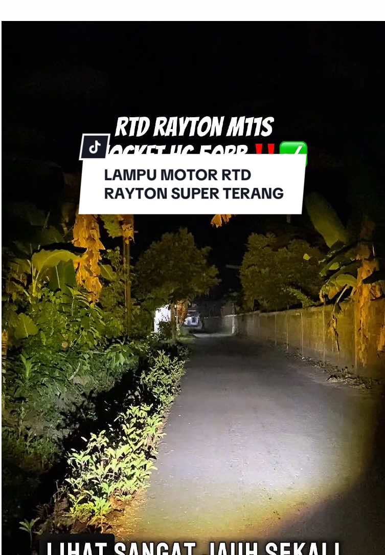 RTD RAYTON M11S Socket H6 super terang, untuk motor matic dan manual🙌🏼 #CapCut #lampumotor #superterang #rtdrayton #modifikasimotor #fyp #fypシ゚ #fyppppppppppppppppppppppp 