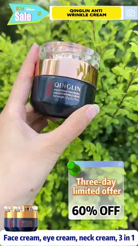 It firms the skin, smoothes wrinkles and gives you a youthful glow.#qinglin#agingskin #skincare #antiaging #retinal #facecream #skincare 