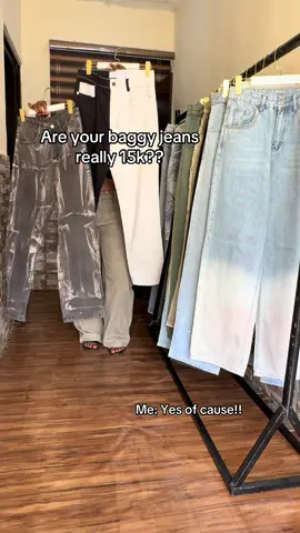 Yess! You read right. Baggy jeans are going for as low as 15k!!!, you don’t want to miss out on this batch of stylish yet affordable baggy jeans  #SmallBusiness #abujathriftshop #baggyjeans #boyfriendjeans #cargopant #abujathriftshop #smallbusinessowner #classique_thrift #thriftvendor #CapCut 