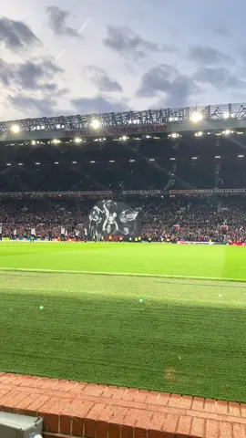 This is Manchester United #mufc #europaleague #manchesterunited #matchday #tifo 