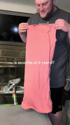I mean it’ll last us awhile, right? #sleepsack #baby #parents #parentsoftiktok #babyessentials #fyp 
