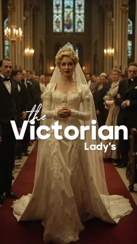 Fashion Ladies Wearing Victorian Era Wedding Dresses #fashion #lovers #victoriawoman #victorianfashion #victorianlady #victoriandress #retrostylefashion 