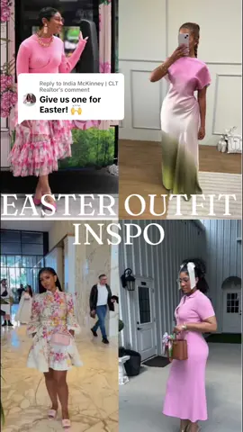 Replying to @India McKinney | CLT Realtor Easter Outfit Inspo for church or going … Happy Easter hope everyone enjoys #easteroutfits #outfitinspo #fyp #styleinspo #blackgirlfashion #springoutfit #churchoutfits #happyeaster 