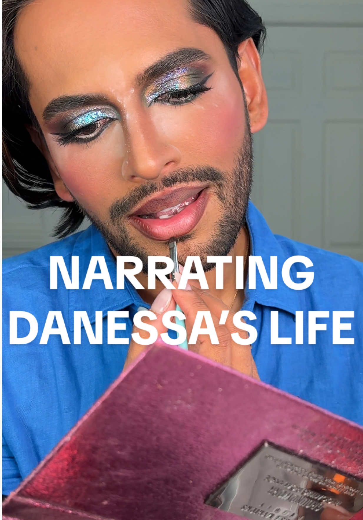 Replying to @DanessaMyricksBeauty  When queen commands you deliver ✨♥️ @DanessaMyricksBeauty  Full face of #danessamyricks and narrating their brand story!  Which brand’s story should I narrate next?  Products I used from Danessa Myricks 👇🏽  - Yummy skin blurring balm powder - Yummy skin water powder serum  - Yummy skin serum skin tint foundation shade 11 - Yummy skin lift & flex concealer  - Balm Contour  - Evolution Powder Translucent  - Ground Works Palette Blooming Romance  - Twin Flames shades Euphoria & Olivine  - Infiniy Crome Flakes shade Bi Pride  - Lineworks Eyeliner shade Onyx  - Yummy skin blurring balm powder powder flushes shade Crème Brûlée & Grape Soda  #makeup #makeuptutorial #fullfacedanessamyricks #makeuostorytime #BeautyTok #glam 