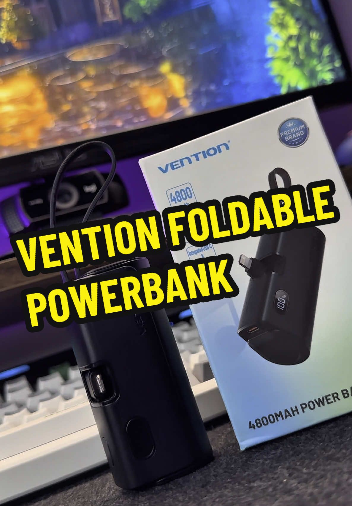 VENTION FOLDABLE POWERBANK 🔥 Checkout na!  #crossdeckph #budoloftheday #payday #paydaysale #creatorsearchinsights #vention #ventionauthorized #ventiontech #ventionpowerbank #ventionofficialstore #powerbank #minipowerbank 