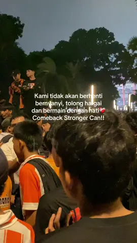Keep Strong🔥❤️‍🩹 #respect #persija #persijajakarta #persijaday #persijaselamanya #thejakmania #fyp #foryou #outsiders 