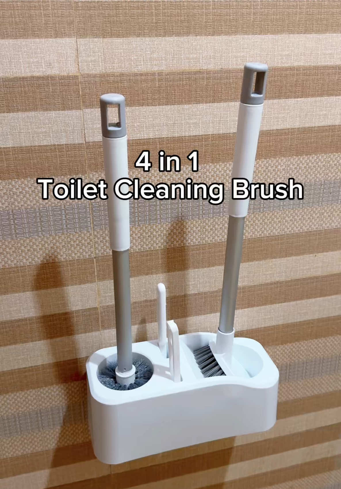 4 in 1 toilet Cleaning Brush! Sisispahin ka na tlagang maglinis! #toiletbrush #4in1toiletbrush #toiletcleaningbrush #toiletcleaner #panlinisngbanyo #bathroomessentials #wallmounted #cleaningtools 