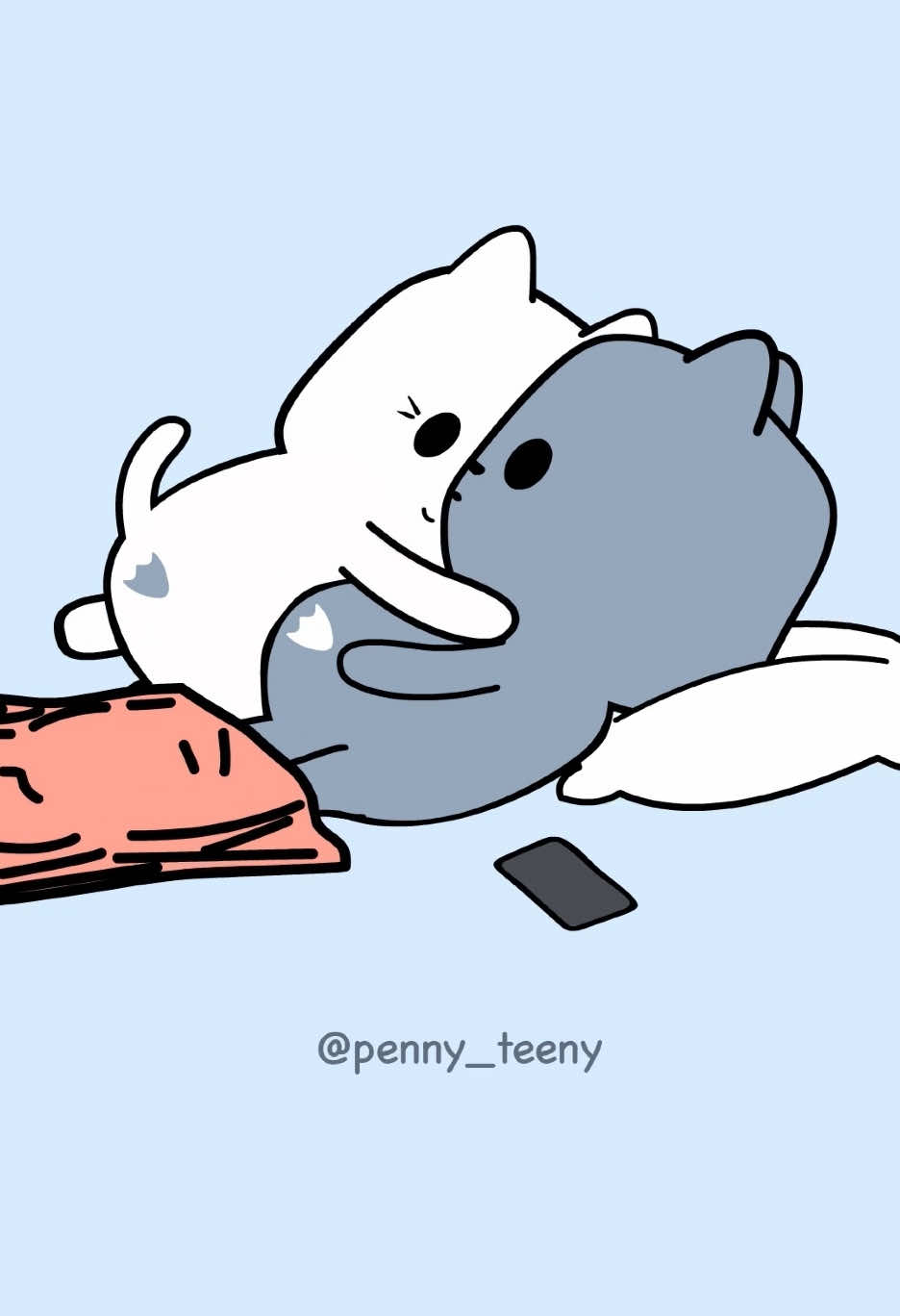 💙🤍💘 . . . . . . #penny#teeny#pennyteeny#pennyandteeny#kittens#animation#cartoon#kittylove#animated#catcartoon#animationart#catsofinstagram#cartooncat#kittyanimation#animatedfilm#catlovers#cartoonnetwork#catanimation#cutecats#animatedseries#cartoonkitty#animationlovers#kittenanimation#cartoonlover#catvideos#animationmovie#catlife#cartoonworld#animationdesign#catanimations