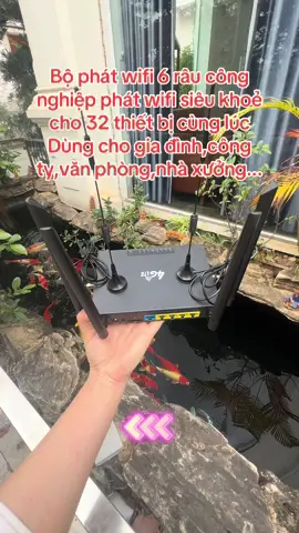Bộ phát wifi 6 râu công nghiệp phát wifi 32 thiết bị siêu khoẻ #phatwifi #xuhuong #phatwifi4g 