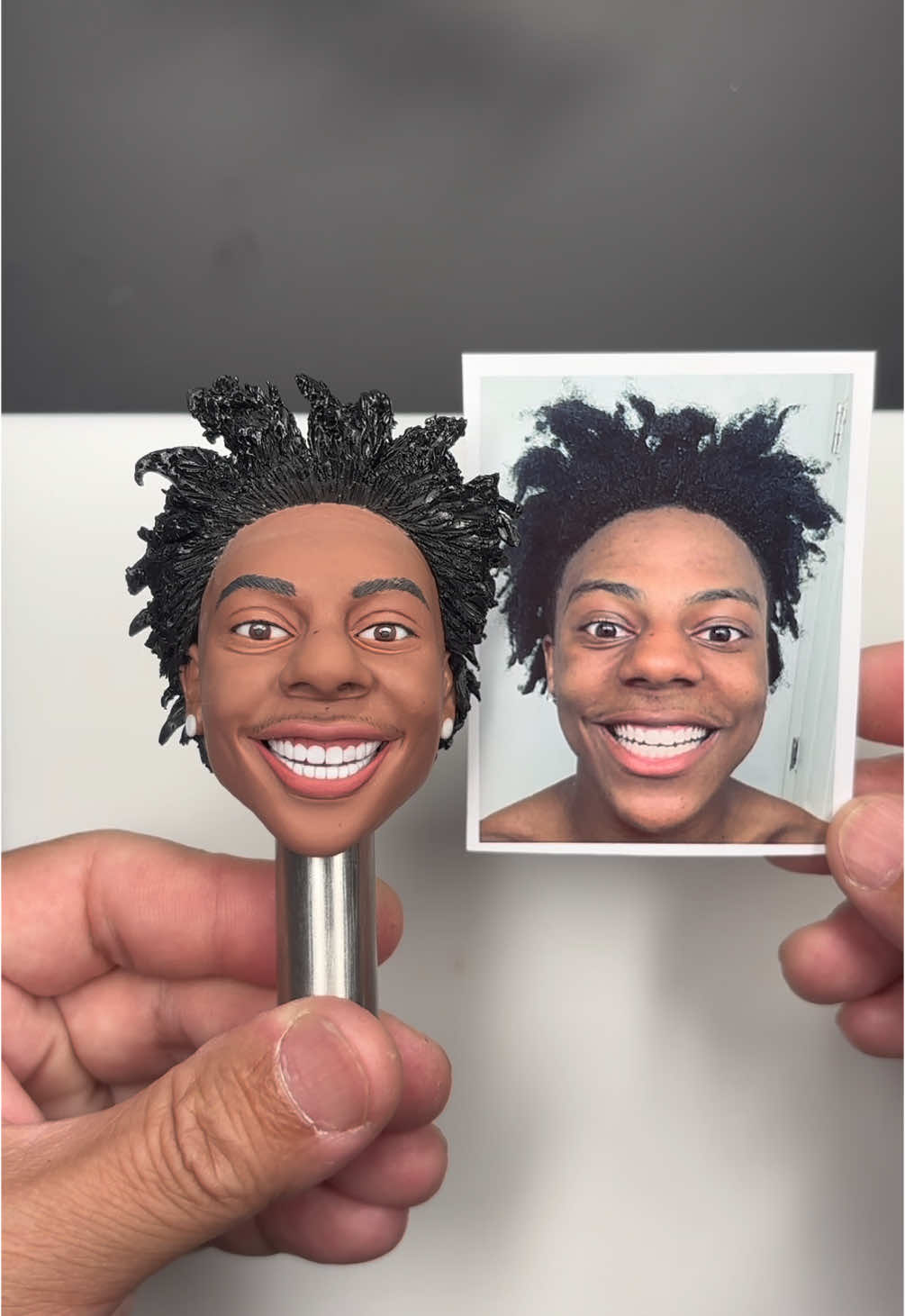 Bobblehead for Darren Watkins Jr. 👏#rapper #bobblehead #gift #handmade #giftforhim #custommadegifts #custommade @IShowSpeed 