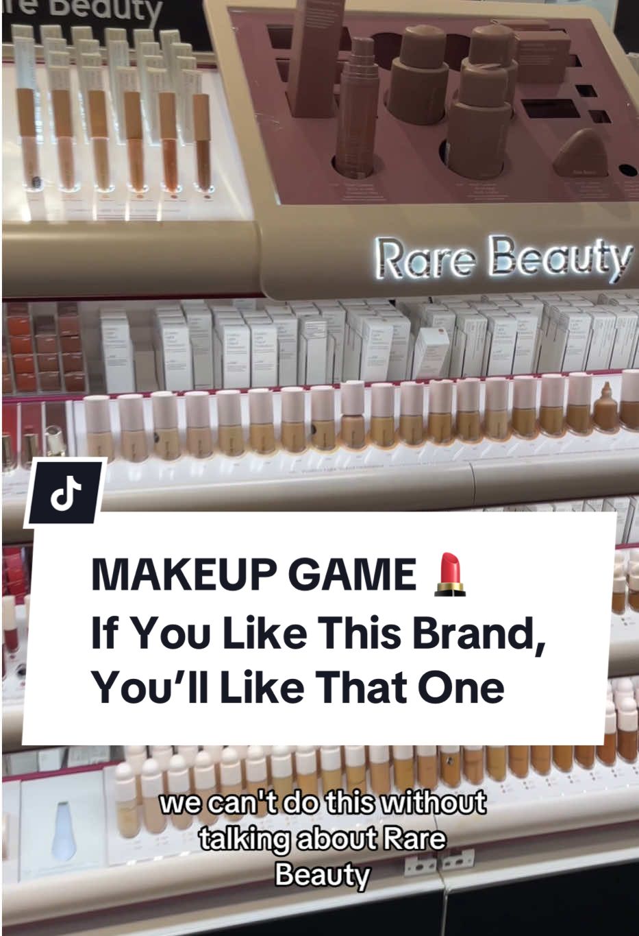 This was a fun game we played @sephora the other day! ✨ With SO many brands, it's hard to know what's for who so here a mini breakdown for y'all. We did a quick walkthrough of some brands that were immediately around us and in quick nutshells @ILIA Beauty is for my queens who love skincare-infused makeup, @NARS Cosmetics is for folks who want that makeup artistry element and high pigment. It you're going for a brand like @Haus Labs by Lady Gaga you're someone who is into next gen beauty and appreciate the fusion of artistry and science. @Glossier gives sheer, playful makeup vibes for those who prefer a more natural 