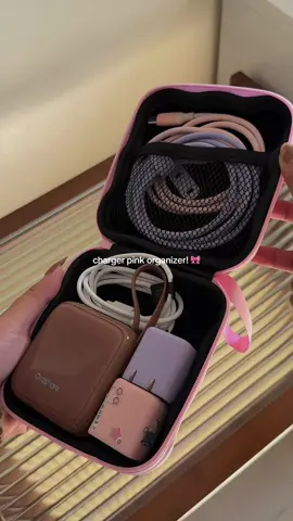 mas organize na ang charger pag mag travel🫶🏻#charger #chargerorganizer #organizer #storage #fyp #trending #viral 