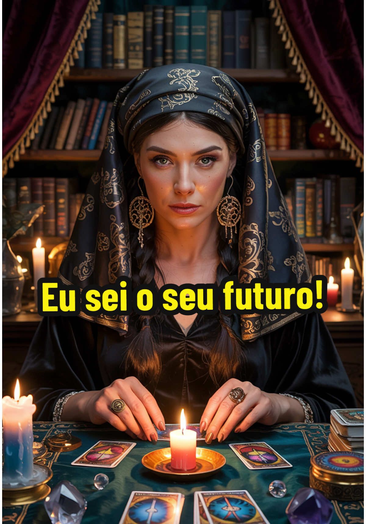 Eu sei o seu futuro! #tarot #leidaatração #cartomante #sorte #cartastarot #cartas #creatorsearchinsights 