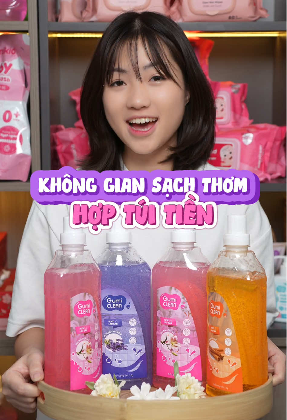 Làm sạch mạnh mẽ và hiệu quả hơn nhờ nước lau sàn Gumi #gumi #sale #hangtieudung #fyp 