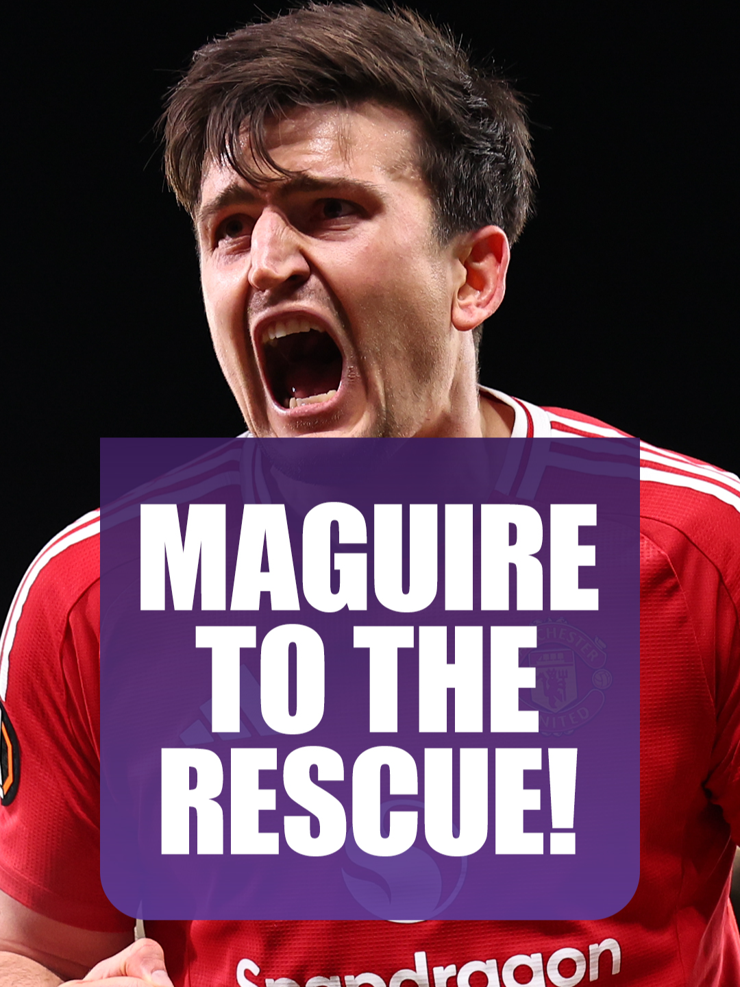 Harry Maguire's LATE WINNER vs Lyon! #UEL #ManchesterUnited #Lyon