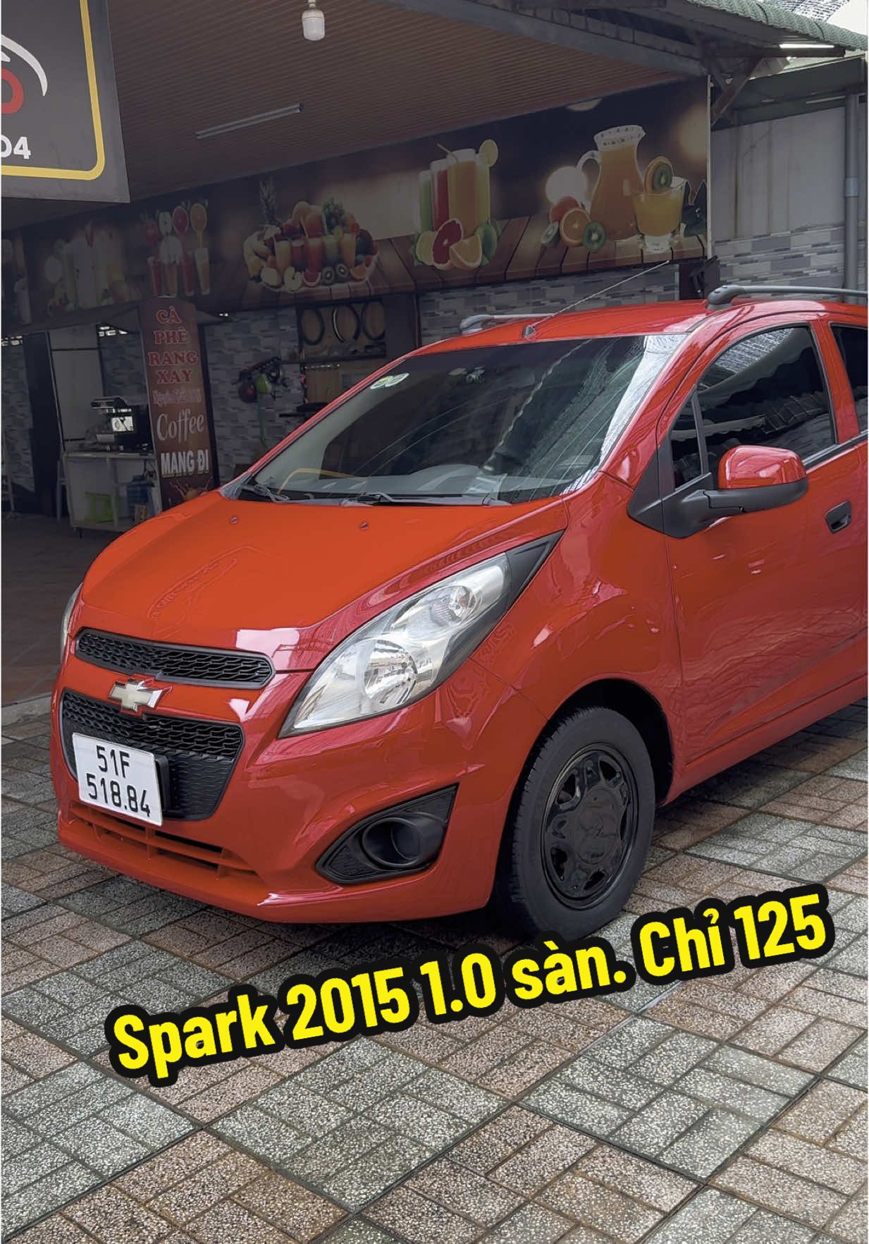 Spark 2015 1.0 MT. Chỉ 125 . Còn sự lựa chọn nào tốt hơn.. Anh em tập lái tránh mưa tránh nắng liên hệ em. #chevrolet #spark 
