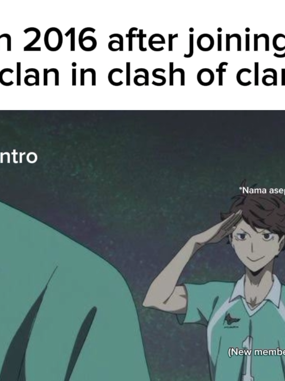 Dulu gabung klan udah kek mau ngelamar kerja🗿 #cidukwarrior #clashofclansmemes #clashofclans #cocina #coc 