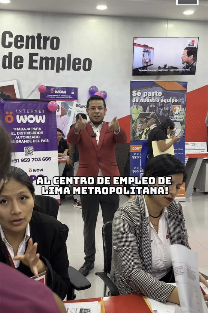 💼 En el #CentroDeEmpleo de Lima Metropolitana encuentras cientos de vacantes laborales todas las semanas.  📍 Visítanos en la Av. Salaverry 655, Jesús María. Recuerda seguirnos en nuestras redes sociales 📲 y entérate de todas nuestras convocatorias laborales.  #vacantesdeempleo #chambasíhay #empleosenperú #Perú #trabajosenperú #trabajos #ofertaslaborales 